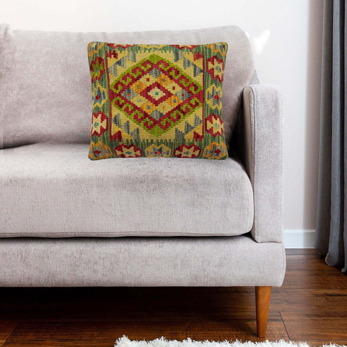 Handmade Wool Kilim Cushion 45cm x 45cm