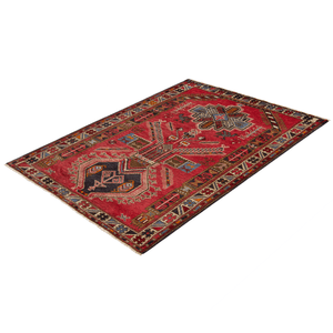 Hand-knotted 100% Wool Baluchi Small Rug 88cm x 133cm