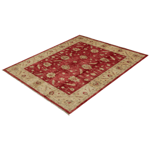 Fine Hand-knotted Wool Rug 152cm x 197cm