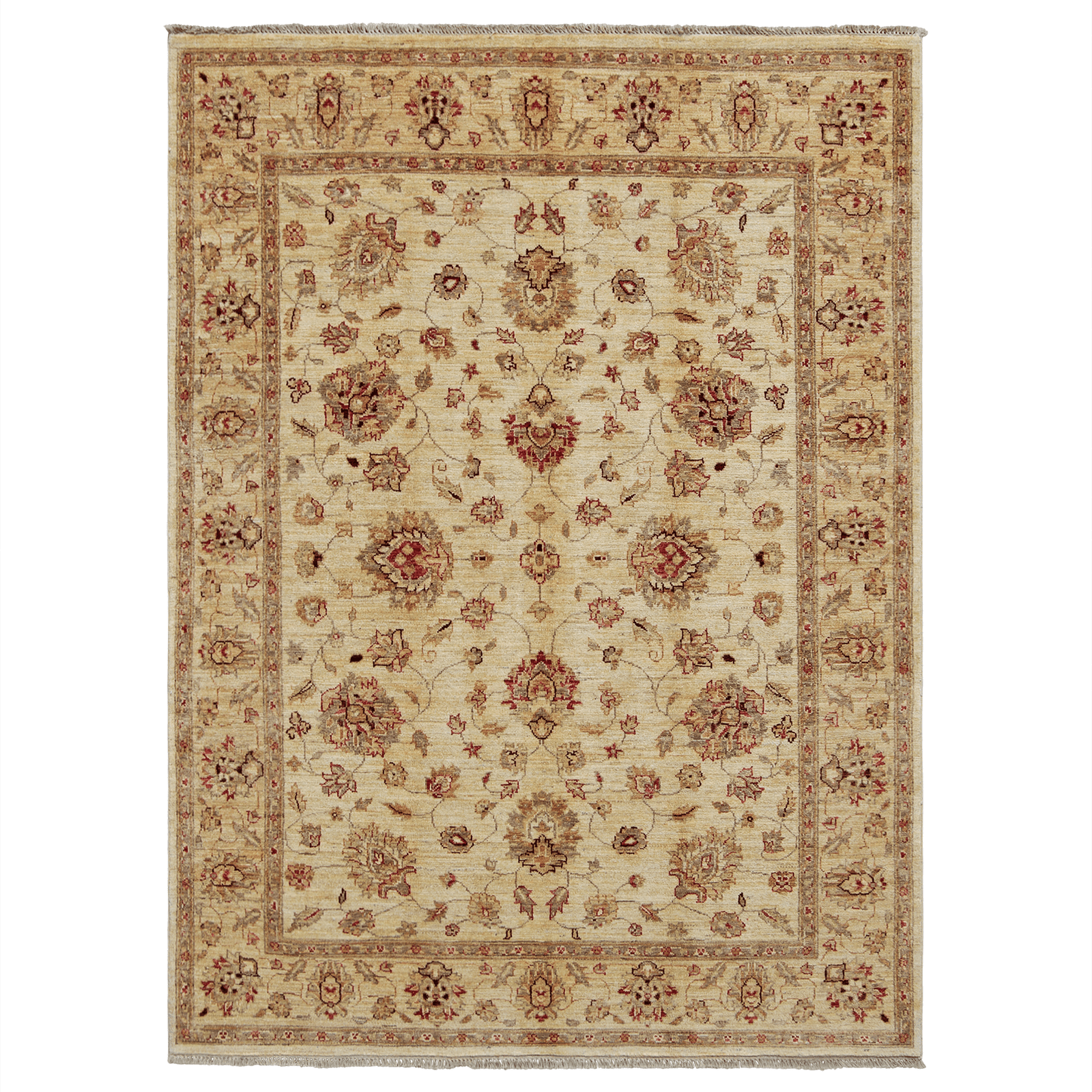 Fine Hand-knotted Ziegler Himalayan Wool Rug 147cm x 191cm
