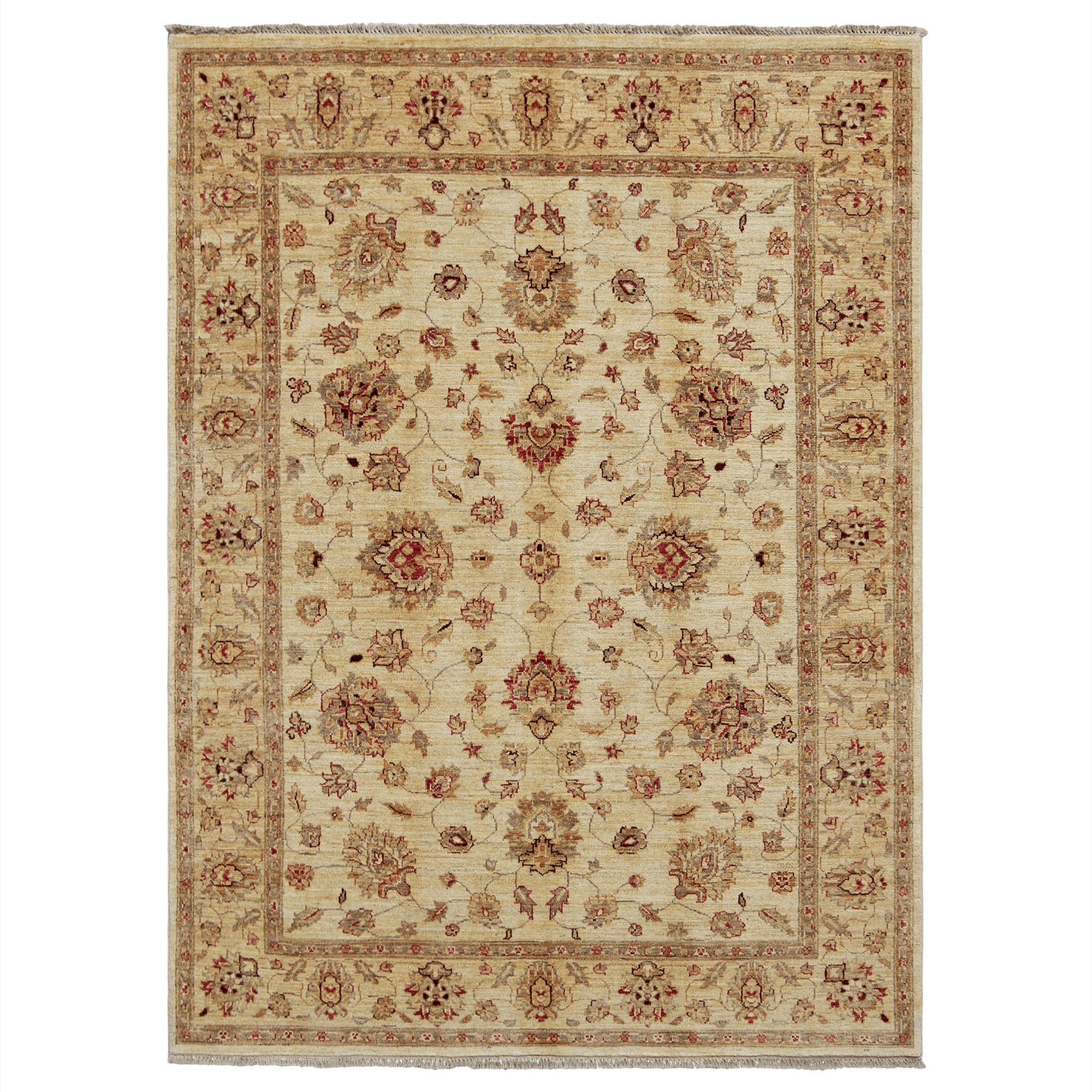 Fine Hand-knotted Ziegler Himalayan Wool Rug 147cm x 191cm