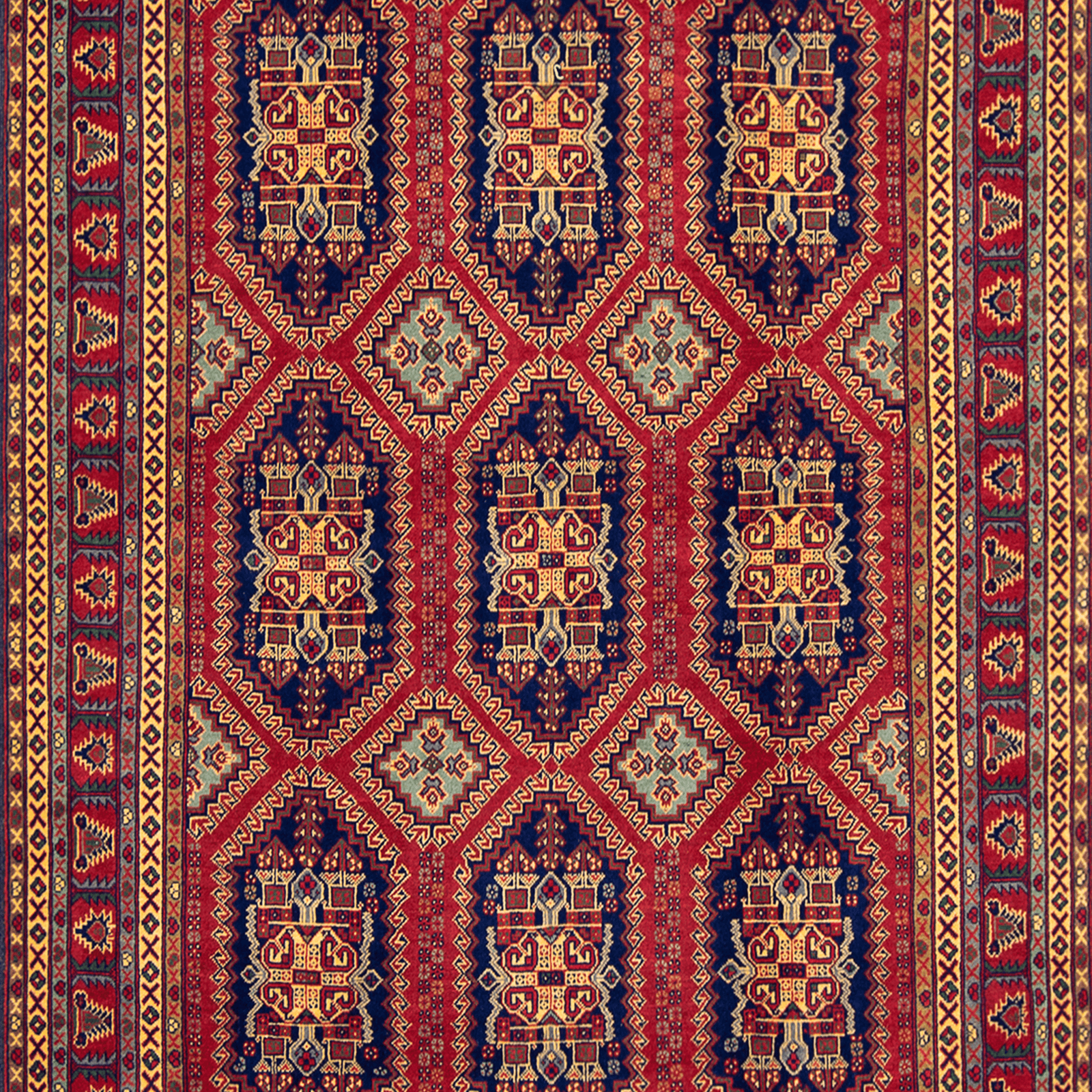 Super Fine Hand-knotted Tribal Wool Rug 150cm x 204cm