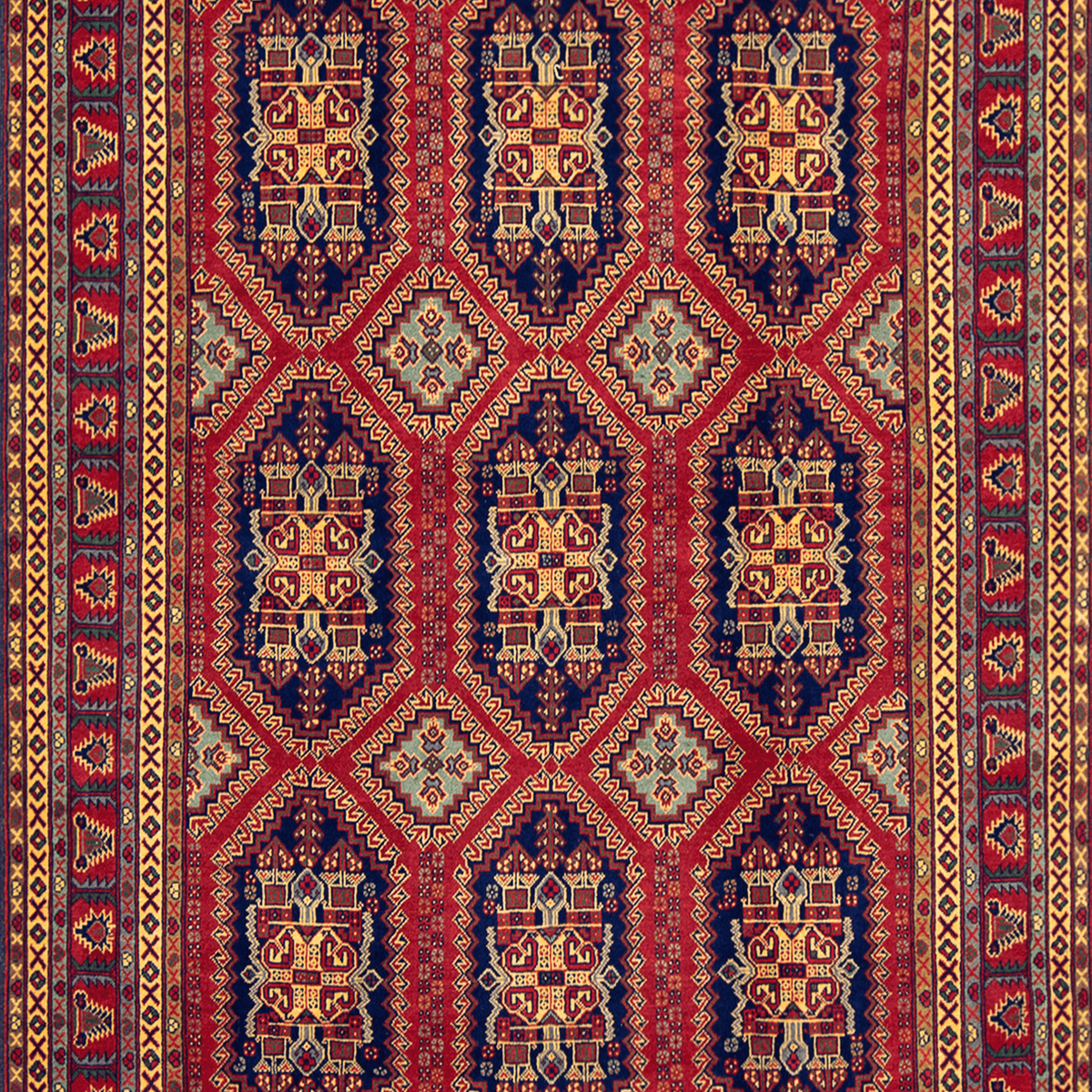 Super Fine Hand-knotted Tribal Wool Rug 195cm x 297cm