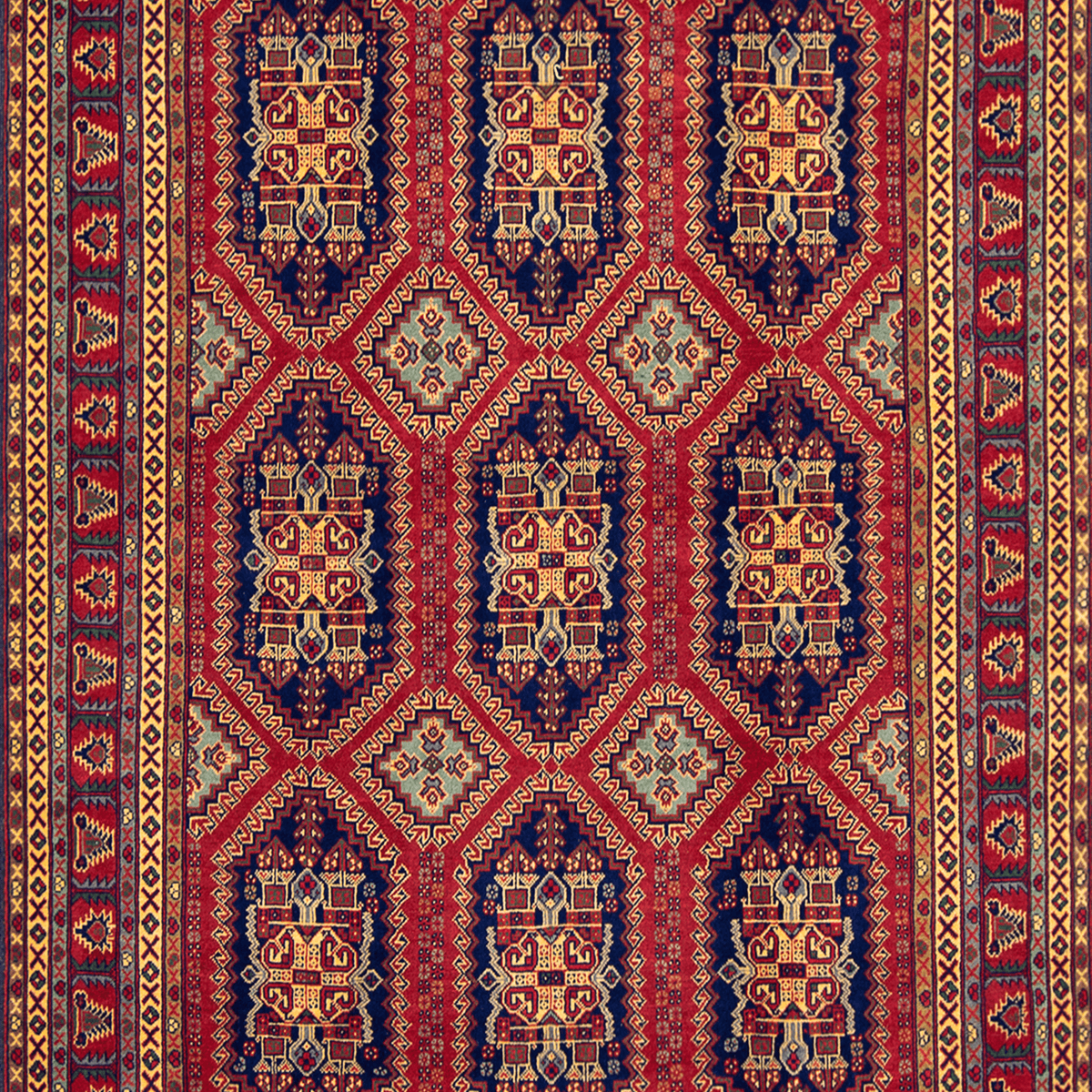 Super Fine Hand-knotted Tribal Wool Rug 195cm x 297cm