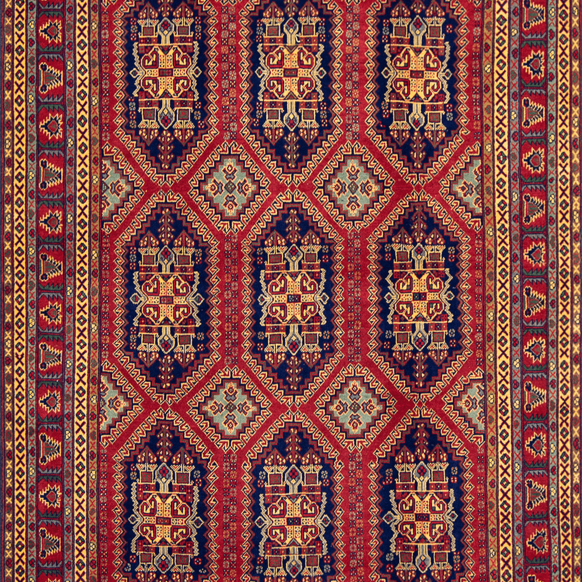 Super Fine Hand-knotted Tribal Wool Rug 150cm x 204cm