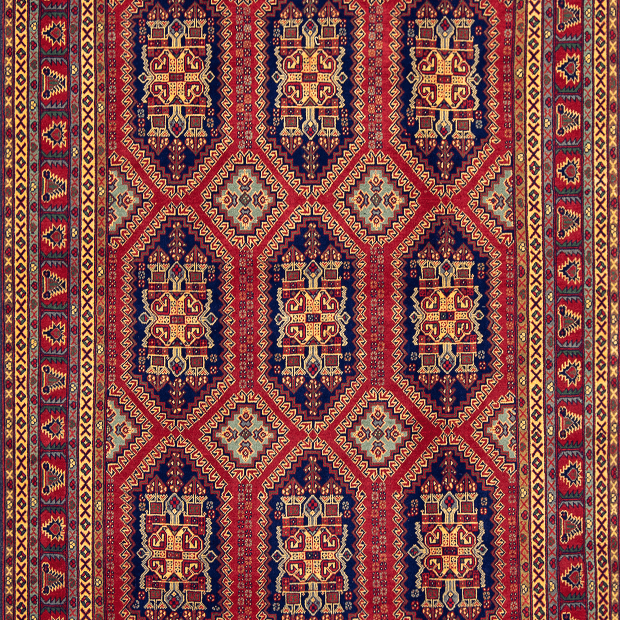 Super Fine Hand-knotted Tribal Wool Rug 150cm x 204cm