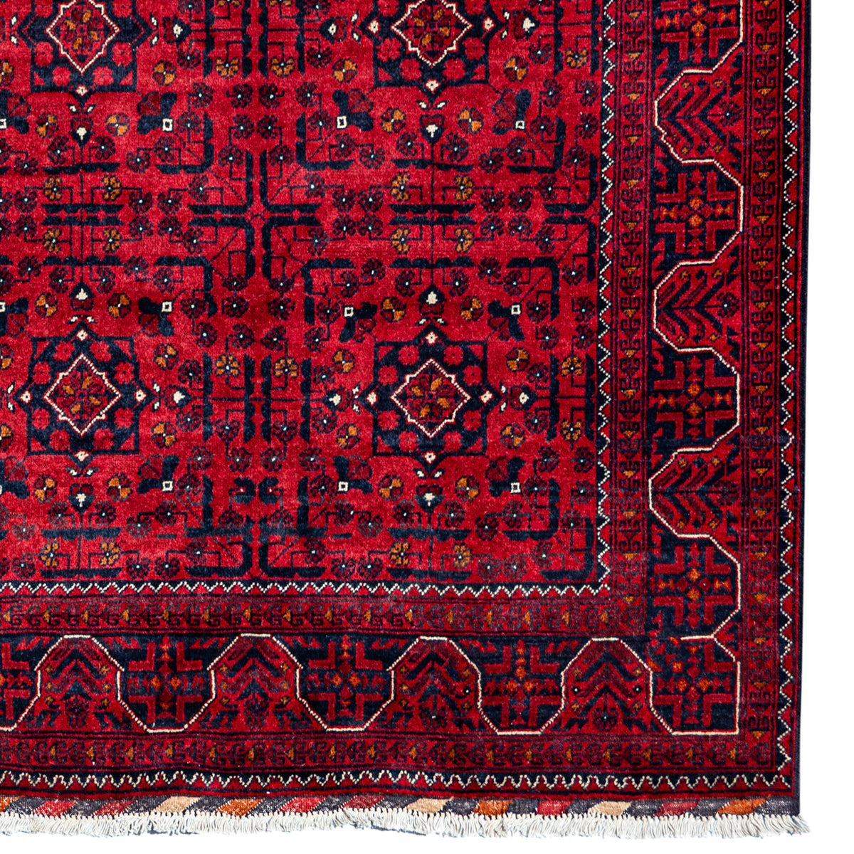 Fine Hand-knotted Traditional Wool Rug 148cm x 197cm