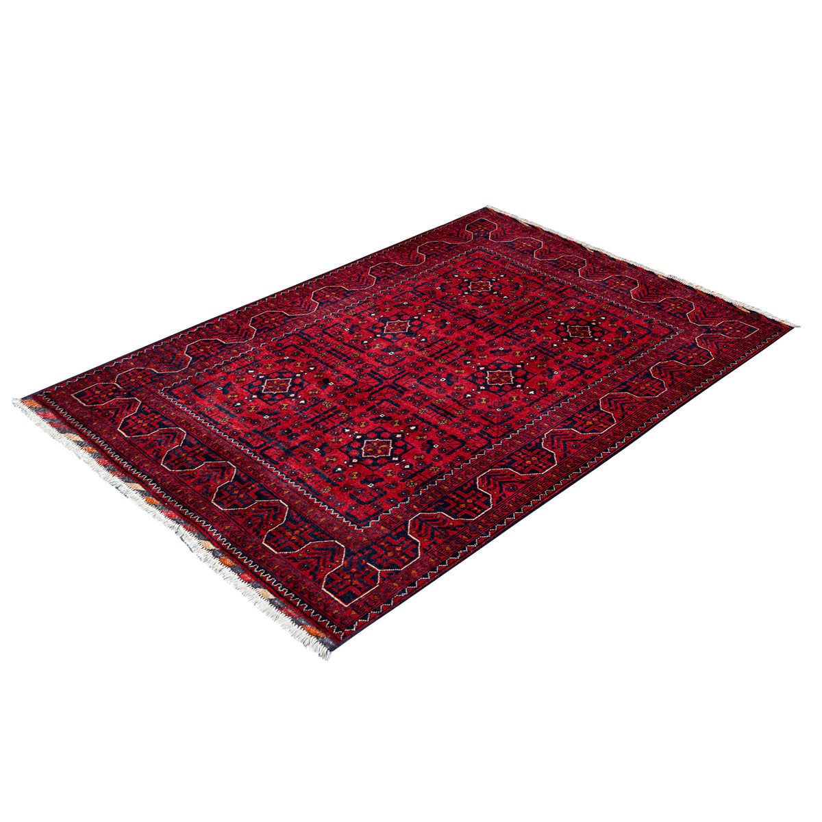 Fine Hand-knotted Traditional Wool Rug 148cm x 197cm
