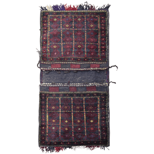 Wool Vintage Handwoven Saddle Bag 61cm x 129cm