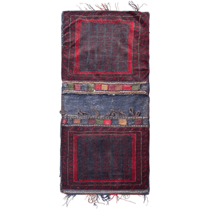 Fine Handmade Wool Vintage Saddle Bag 66cm x 163cm