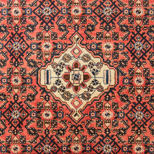 Fine Hand-knotted Wool Hamadan Persian Rug 146cm x 235cm