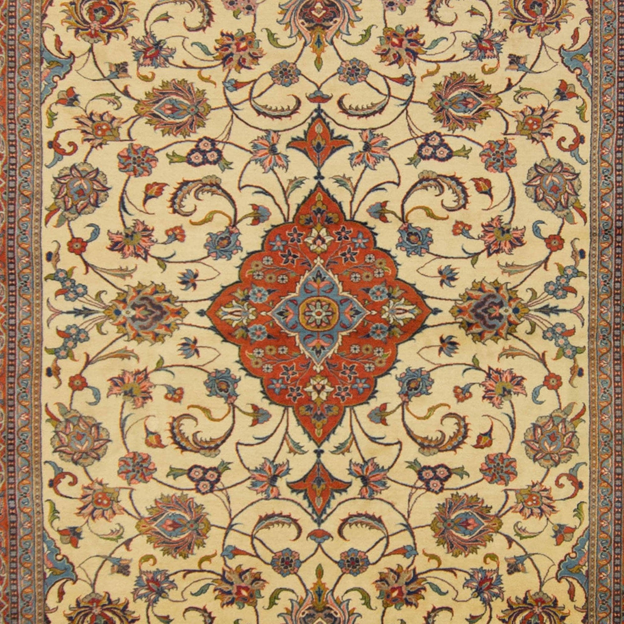 Fine Hand-knotted Persian Saruk Rug 245cm x 340cm