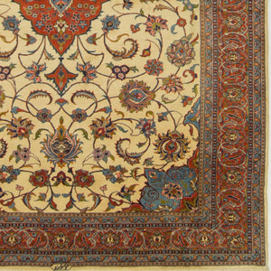 Fine Hand-knotted Persian Saruk Rug 245cm x 340cm