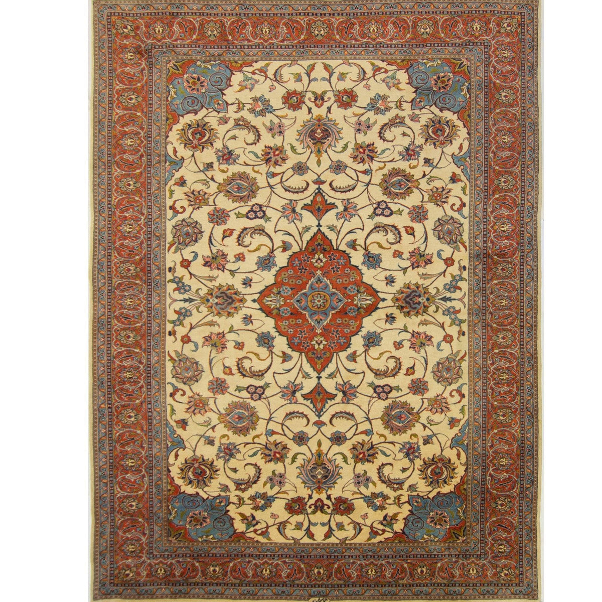 Fine Hand-knotted Persian Saruk Rug 245cm x 340cm