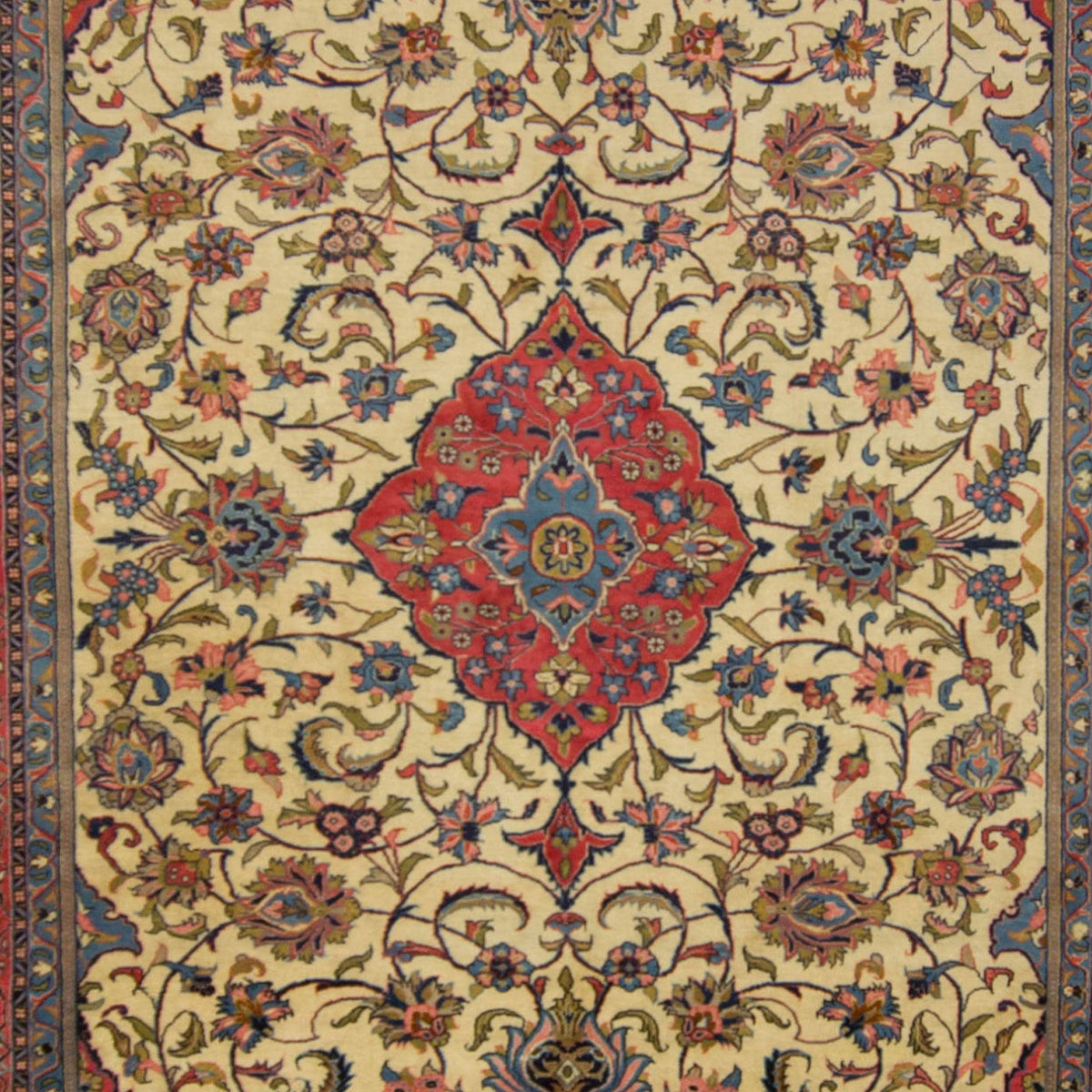 Fine Hand-knotted Wool Persian Saruk Rug 250cm x 333cm
