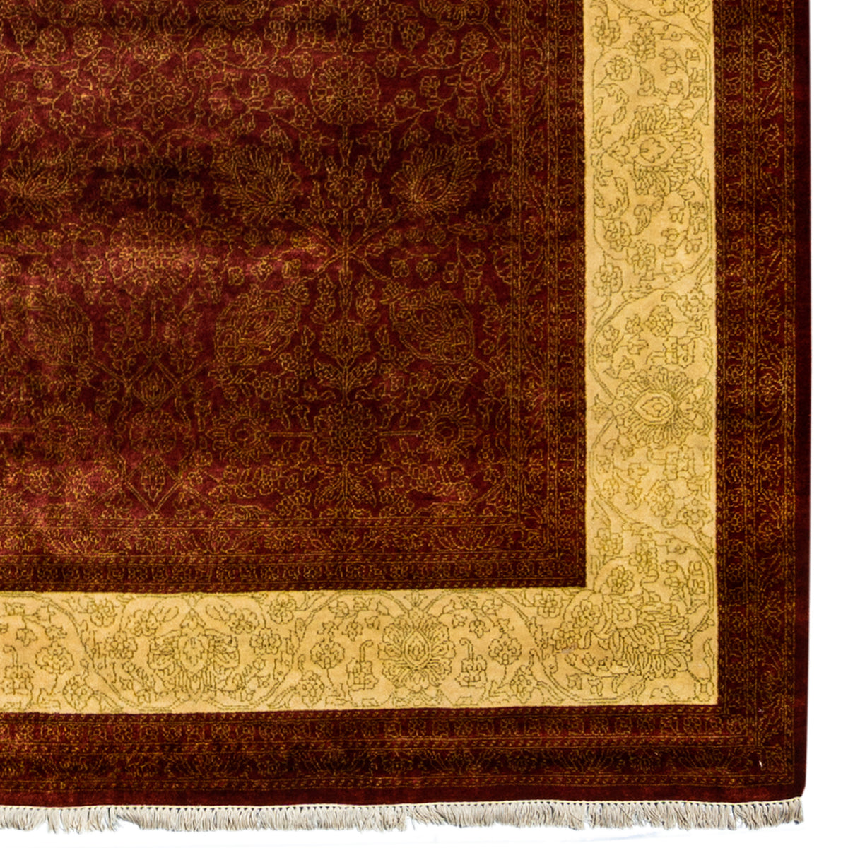 Fine Handmade Wool &amp; Silk Modern Rug 249cm x 342cm