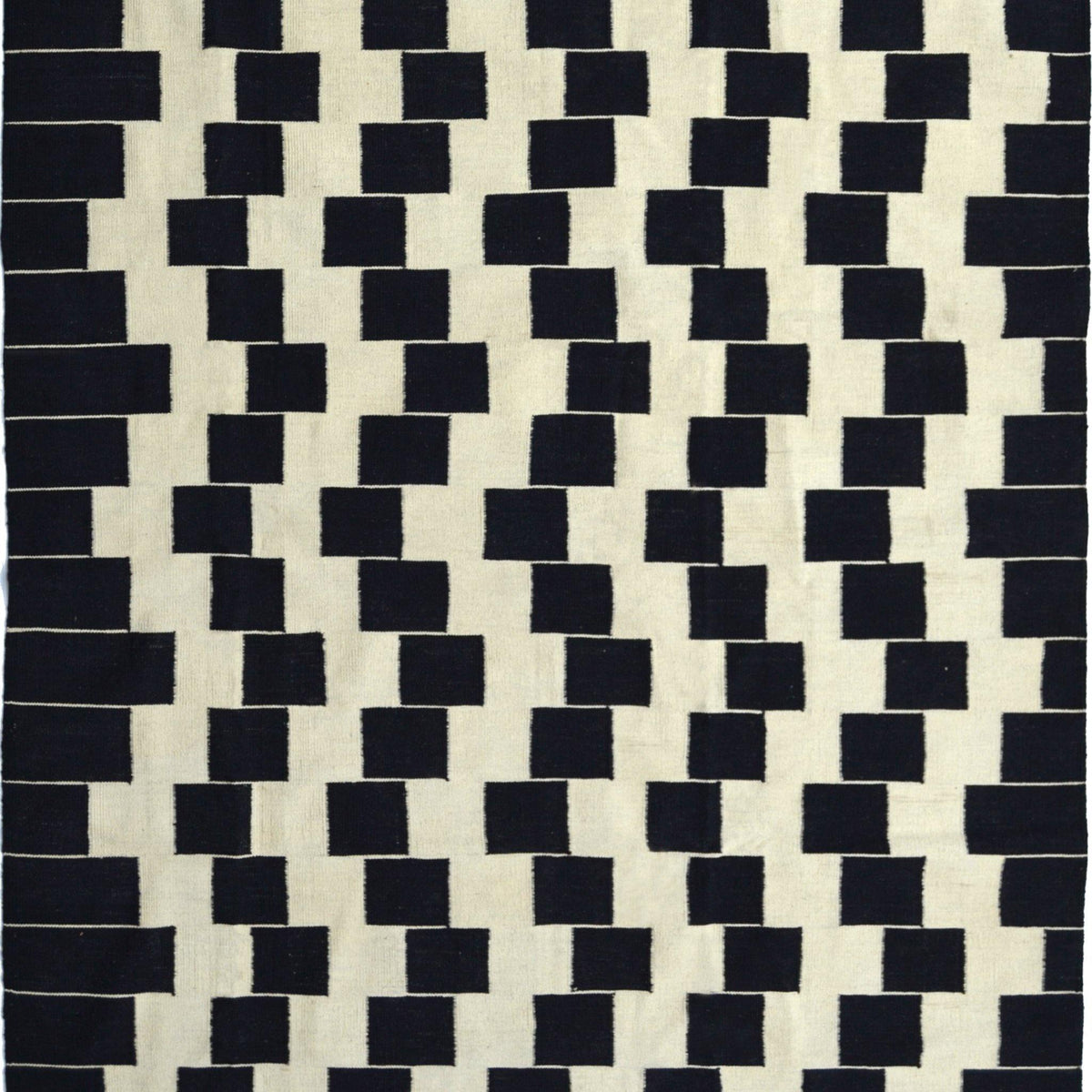 Modern Hand-woven 100% Wool Chobi Kilim Rug 201cm x 241cm