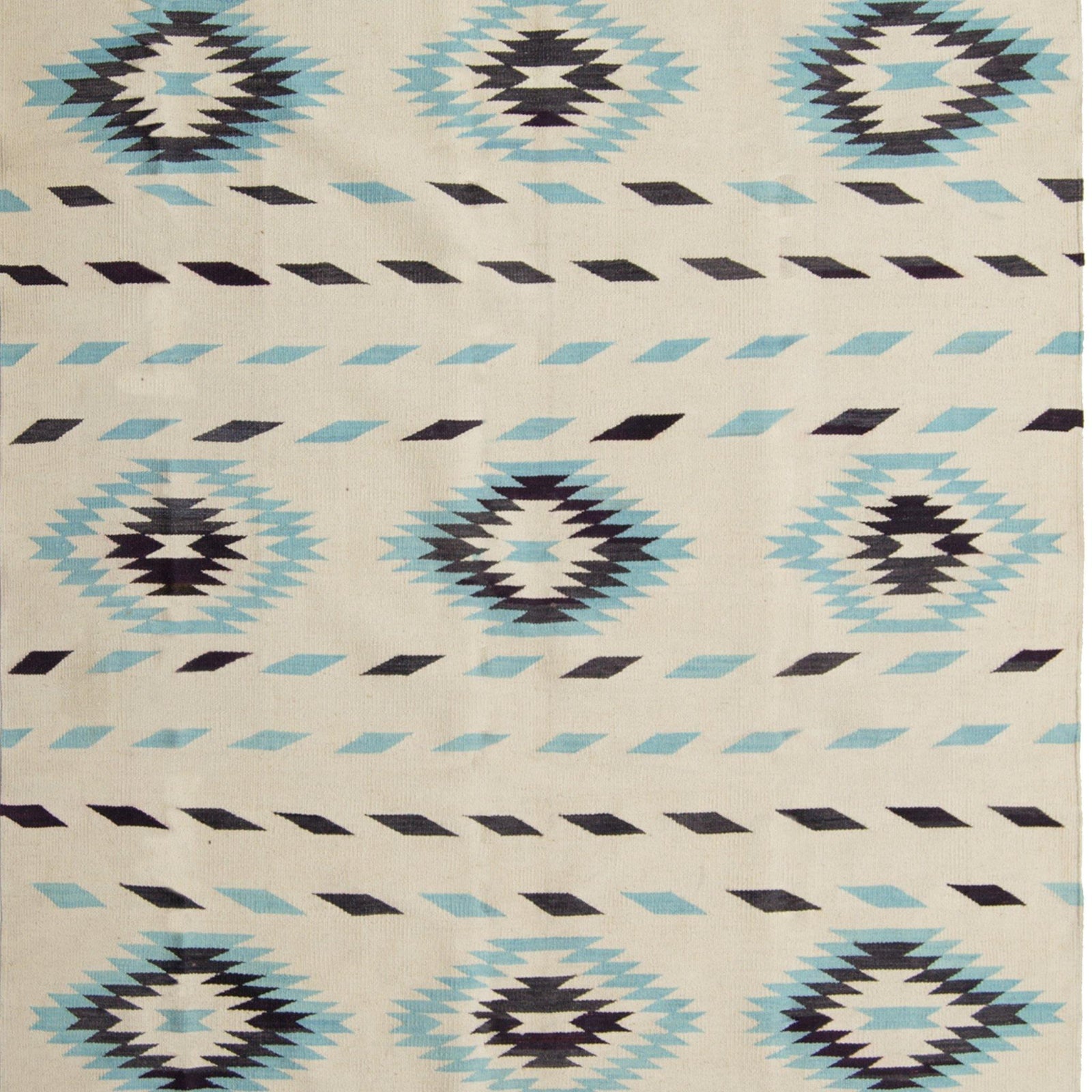 Modern Hand-woven 100% Wool Afghan Chobi Kilim Rug 177cm x 234cm