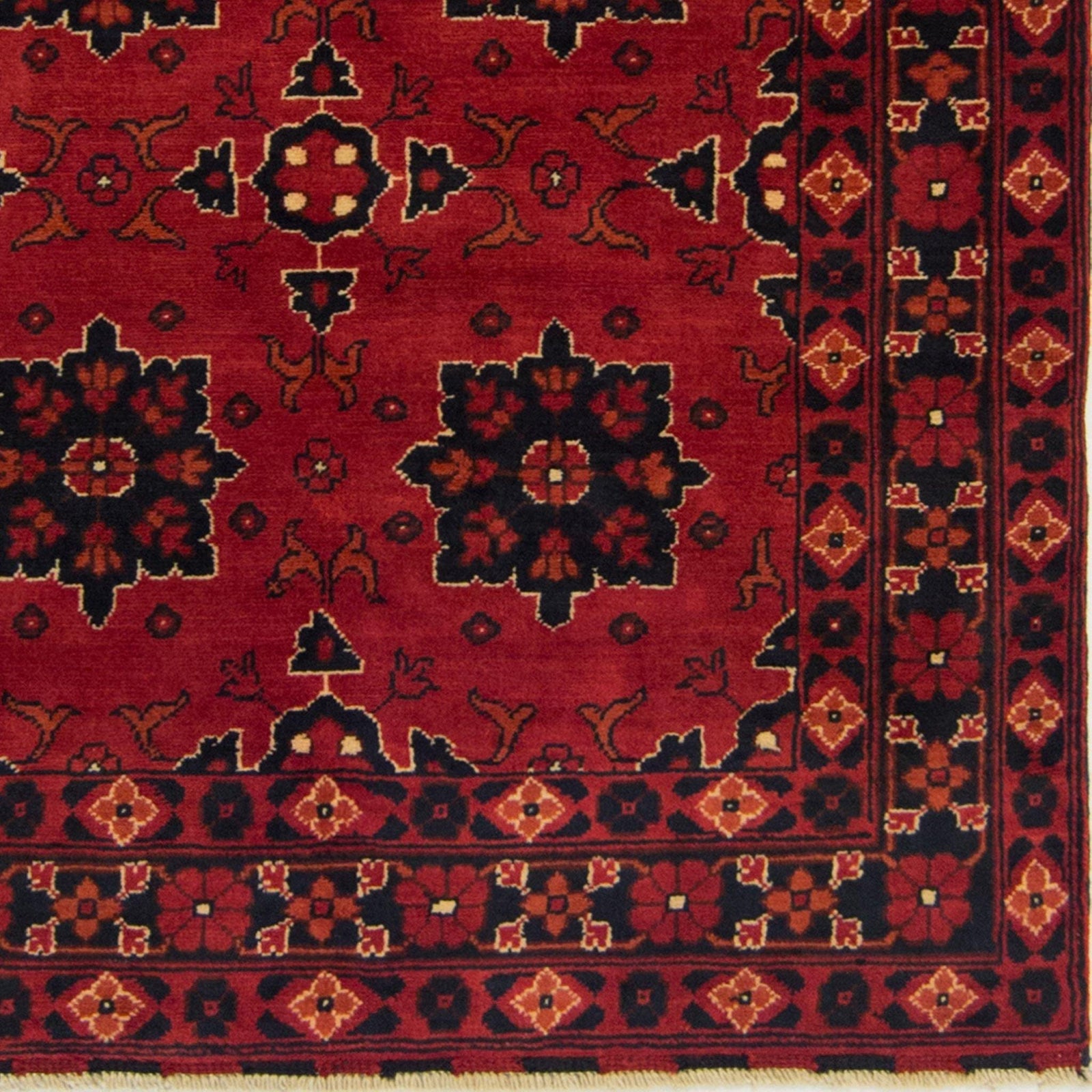 Fine Hand-knotted 100% Wool Khal Mohammadi Small Rug 100cm x 143cm