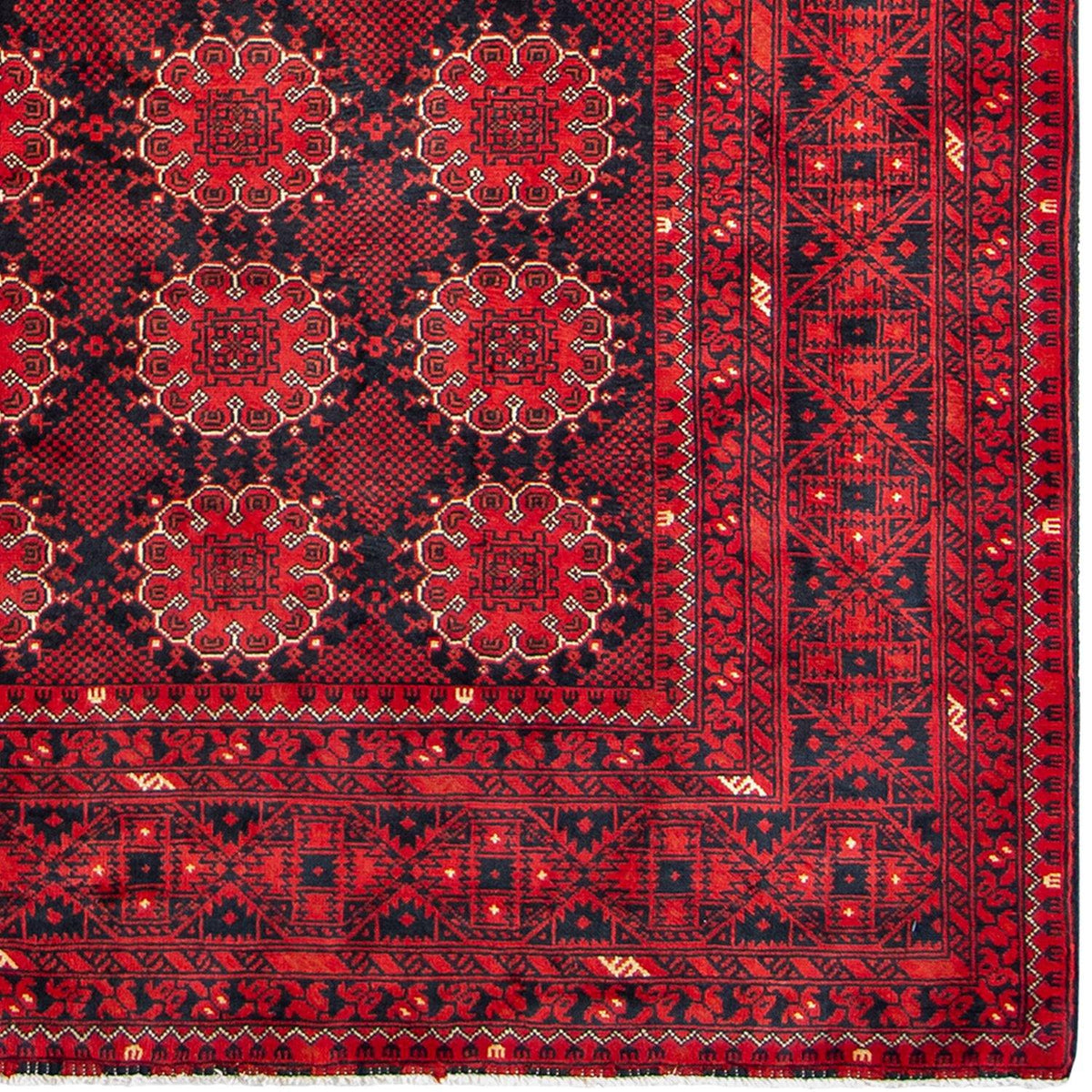 Fine Hand-knotted Wool Tribal Khal Mohammadi Rug 208cm x 310cm