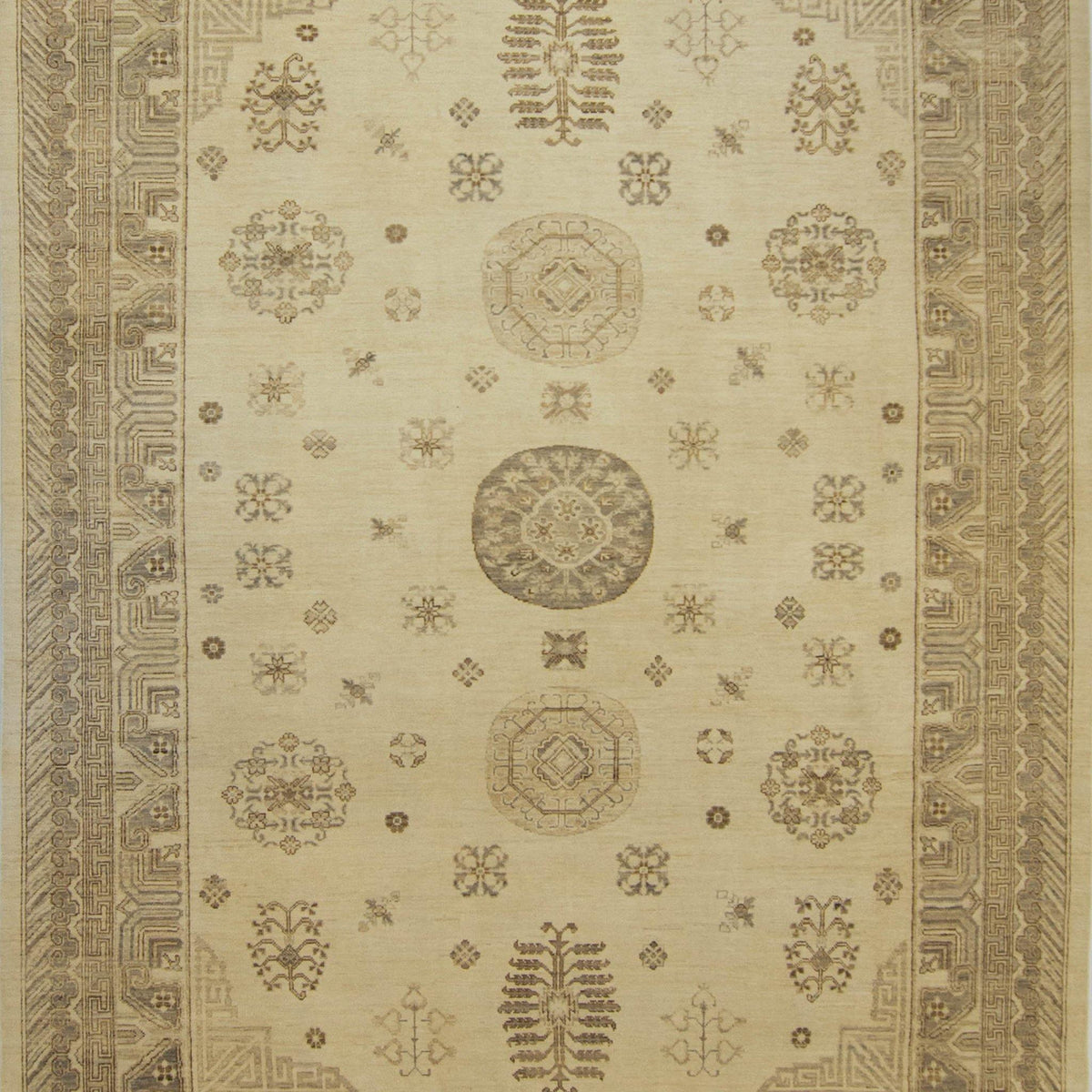 Hand-knotted Wool Khothan Rug 297cm x 420cm