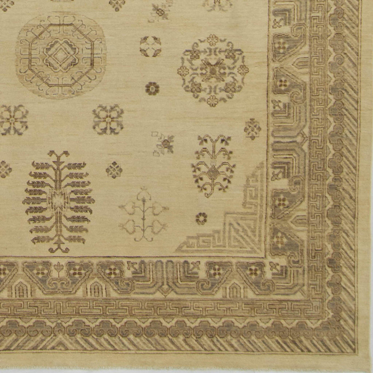 Hand-knotted Wool Khothan Rug 297cm x 420cm
