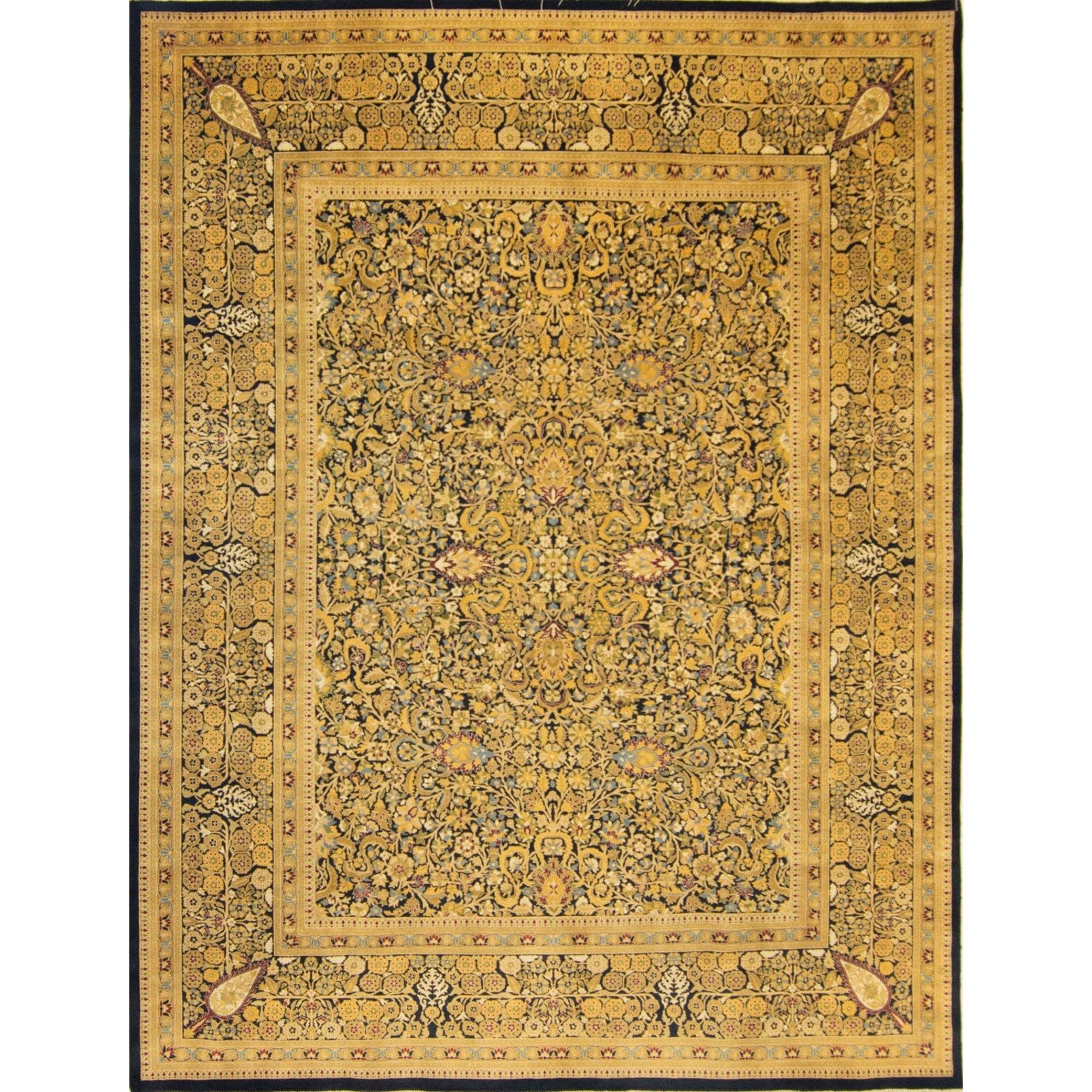 Fine Hand-knotted Wool Tabriz Rug 244cm x 304cm