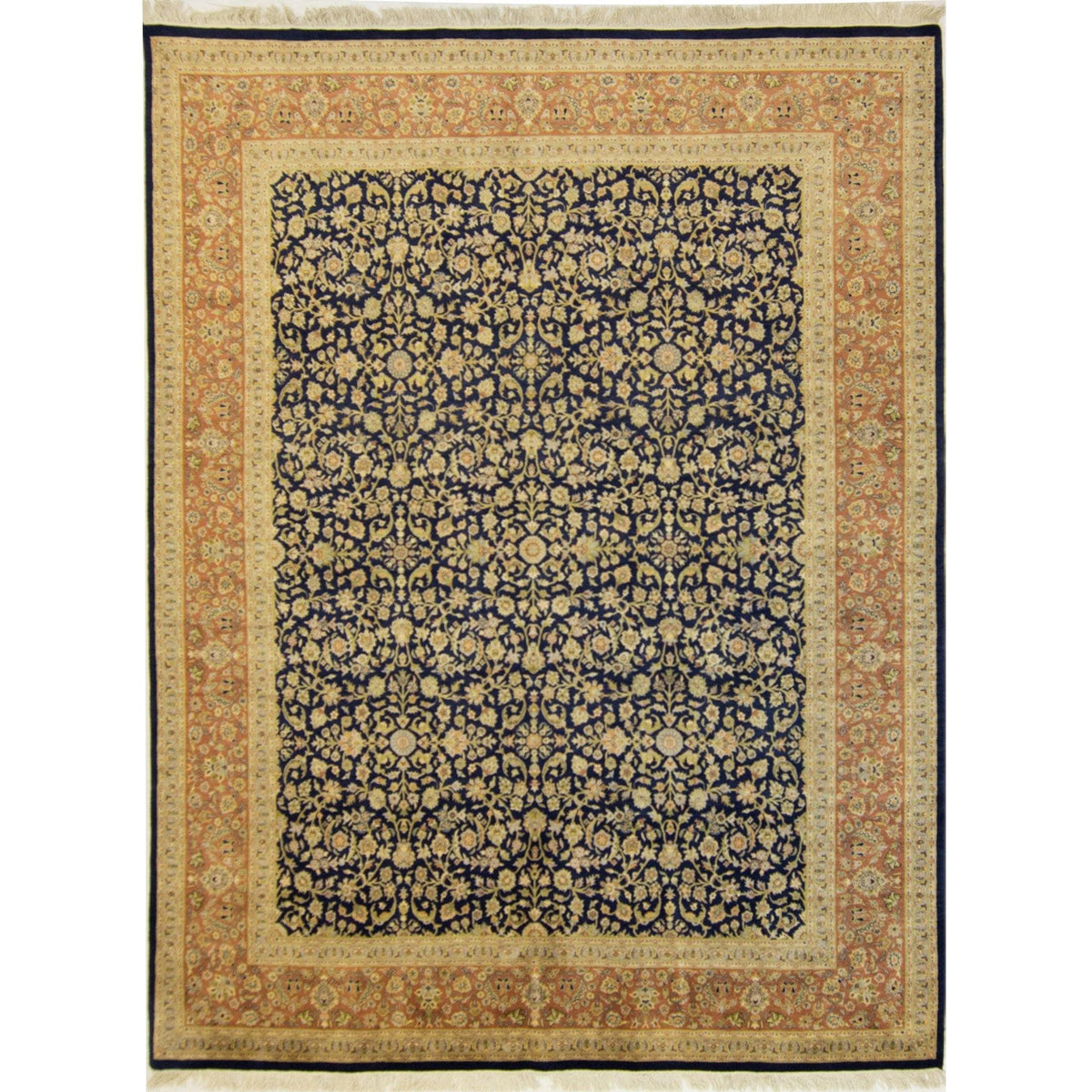 Super Fine Hand-knotted Saruk Rug 244cm x 315cm