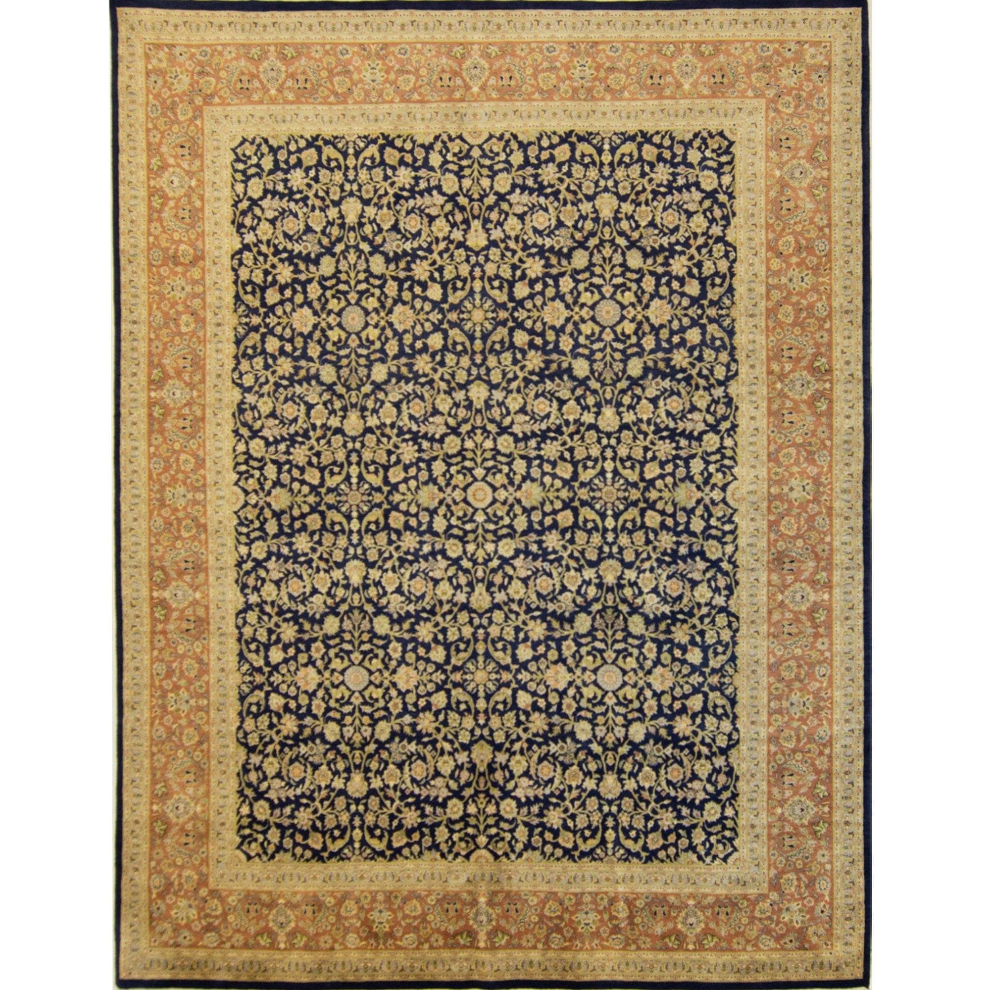 Super Fine Hand-knotted Saruk Rug 244cm x 315cm