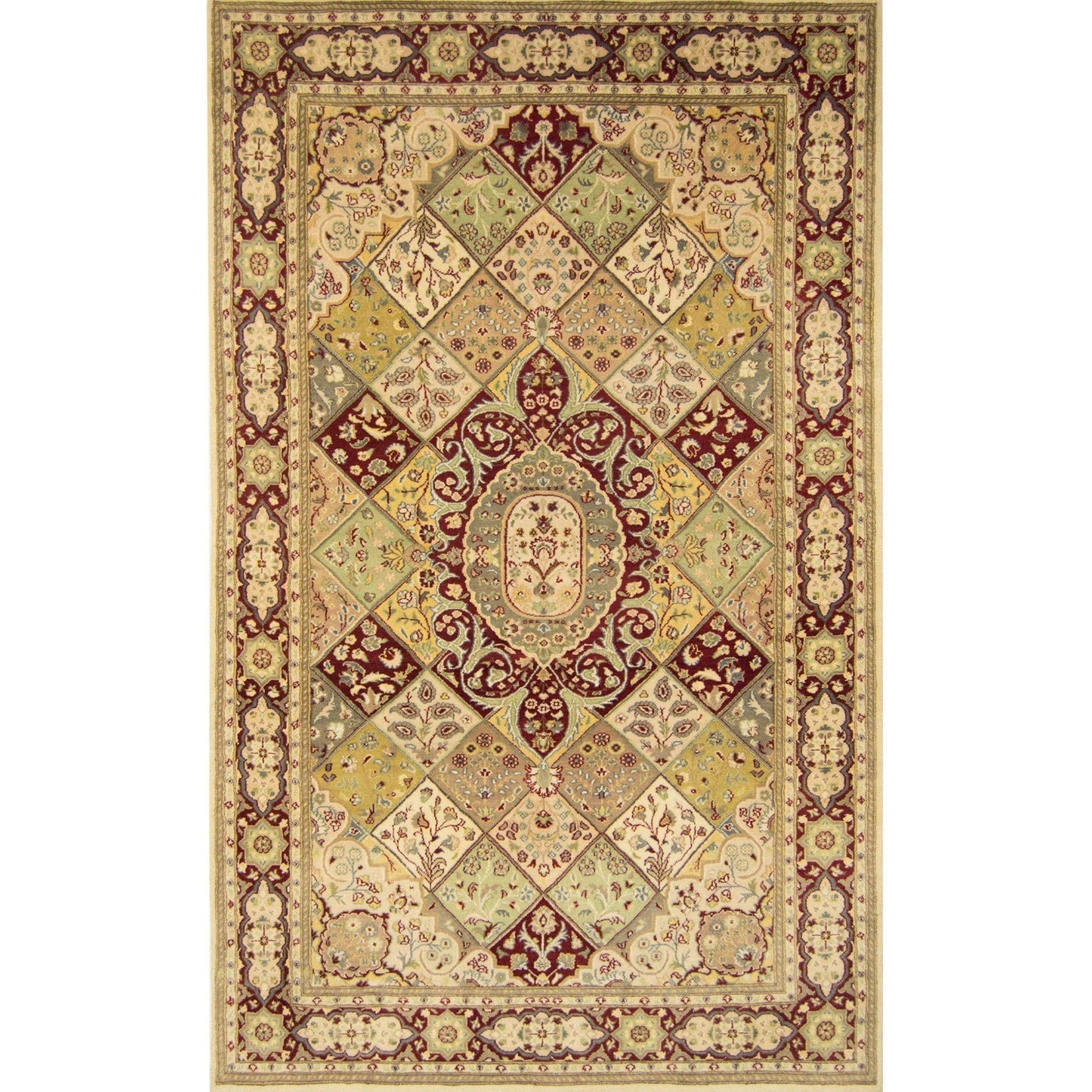 Fine Hand-knotted Wool Persian Josheghan Design Rug 155cm x 260cm