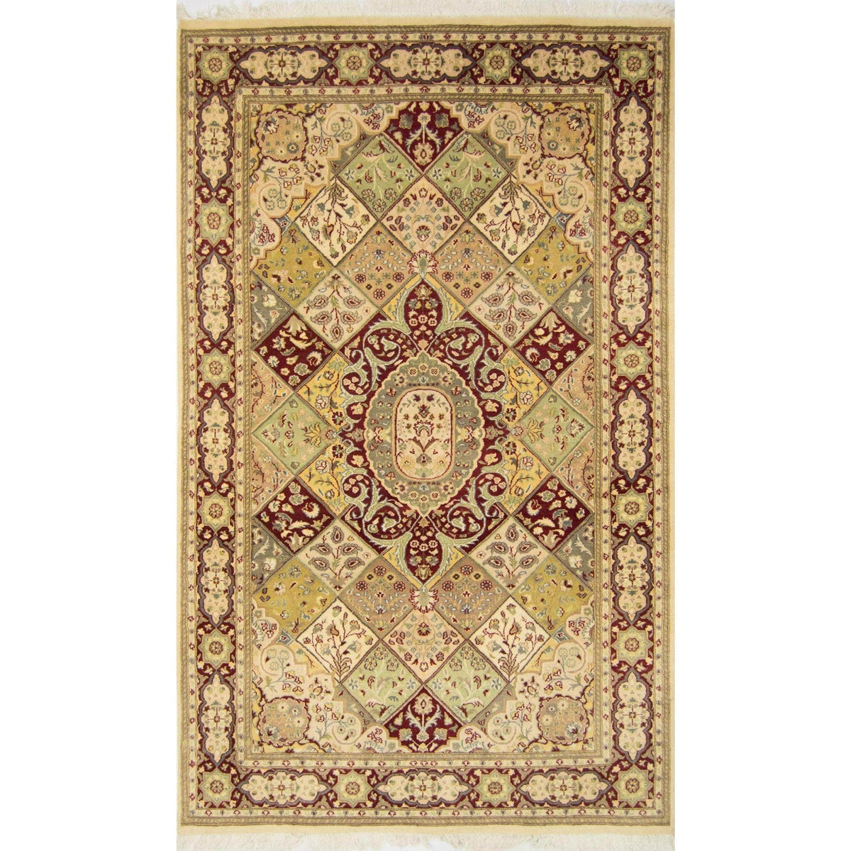 Fine Hand-knotted Wool Persian Josheghan Design Rug 155cm x 260cm