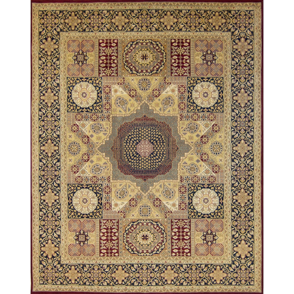 Fine Hand-knotted Kerman Rug 247cm x 317cm