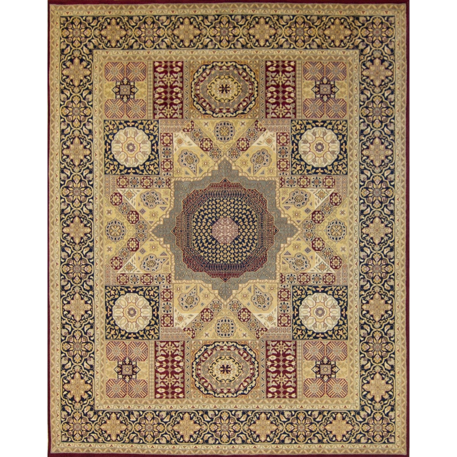 Fine Hand-knotted Kerman Rug 247cm x 317cm