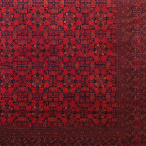 Afghan Tribal Hand-knotted Wool Khal Mohammadi Rug 298cm x 487cm