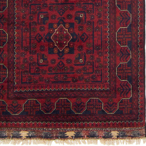 Hand-knotted Tribal 100% Wool Afghan Khal Mohammadi Runner 80cm x 577cm