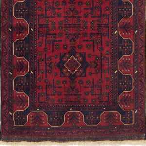 Fine Hand-knotted 100% Wool Khal Mohammadi Hallway Runner 80cm x 598cm