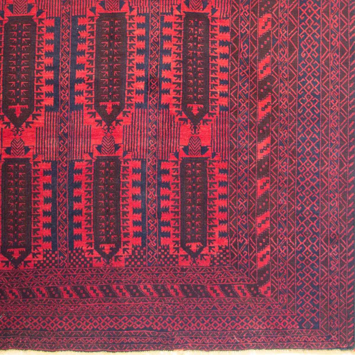 Fine Hand-knotted Persian Wool Baluchi Rug 195cm x 285cm