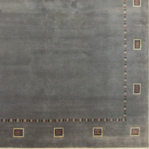 Fine Hand-knotted Wool & Silk Loribaft - Gabbeh Rug 237cm x 254cm