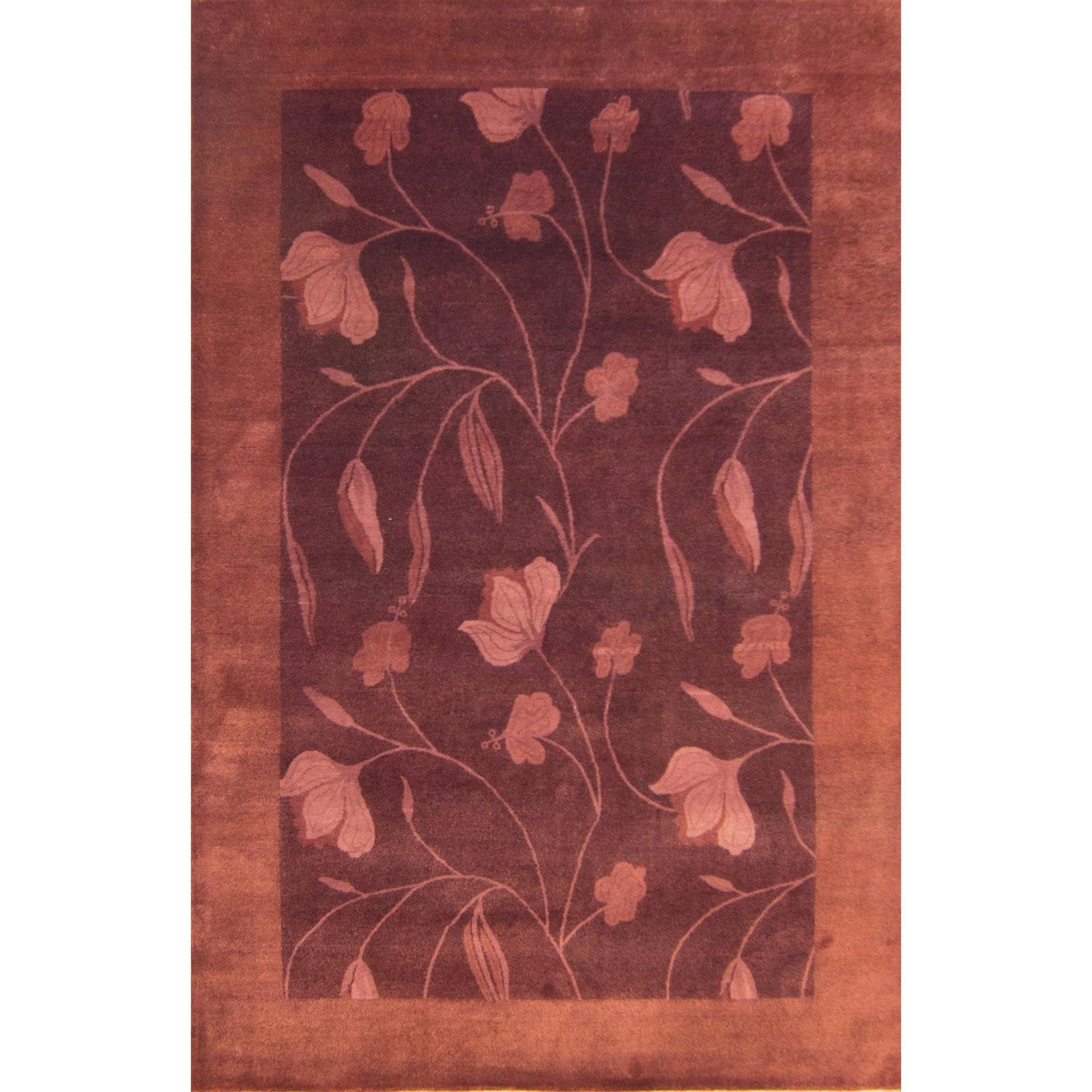 Fine Hand-knotted Wool & Silk Loribaft - Gabbeh Rug 200cm x 300cm