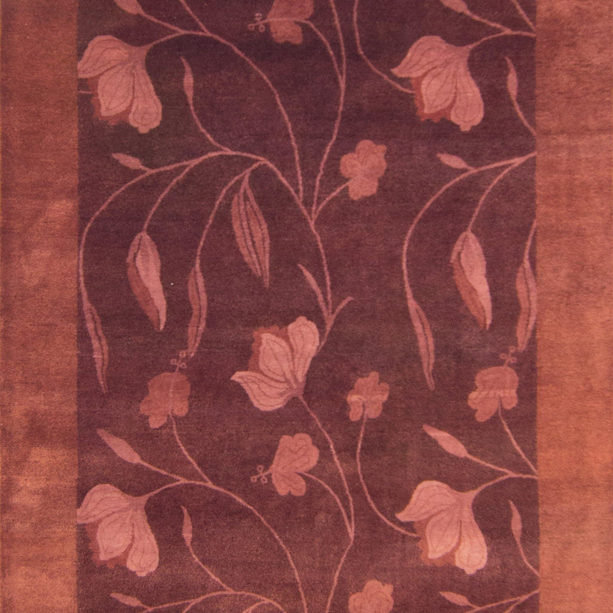 Fine Hand-knotted Wool &amp; Silk Loribaft - Gabbeh Rug 200cm x 300cm