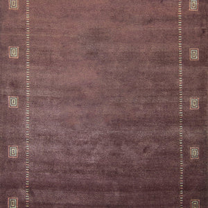 Fine Hand-knotted Wool & Silk Loribaft - Gabbeh Rug 204cm x 305cm