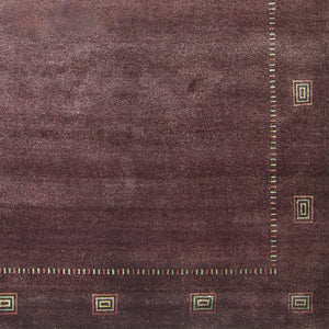 Fine Hand-knotted Wool & Silk Loribaft - Gabbeh Rug 204cm x 305cm