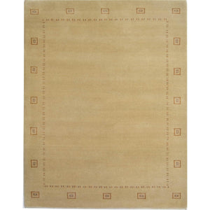 Fine Hand-knotted Wool & Silk Loribaft - Gabbeh Rug 150cm x 197cm