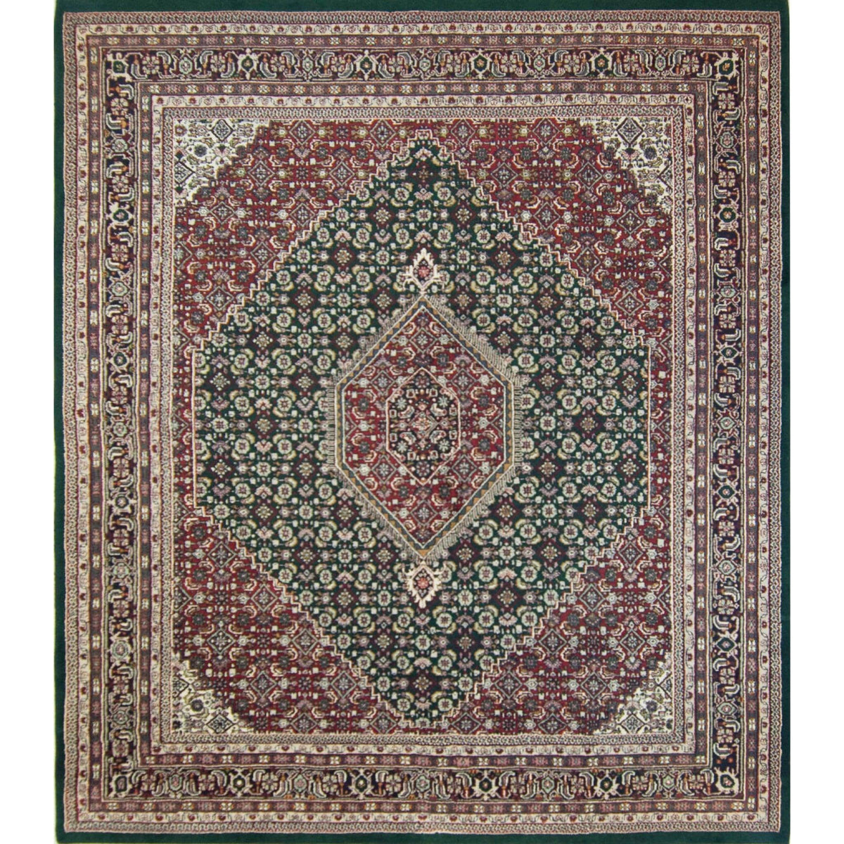 Hand-knotted Wool Bijar Rug 259cm x 299cm