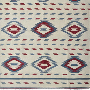 Modern Hand-woven 100% Wool Afghan Chobi Kilim Rug 1.81cm x 241cm