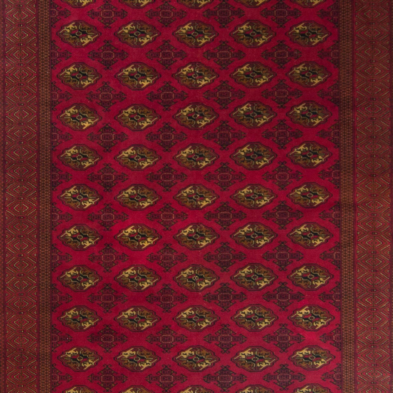 Fine Hand-knotted 100% Wool Turkmen Rug 245cm x 337cm