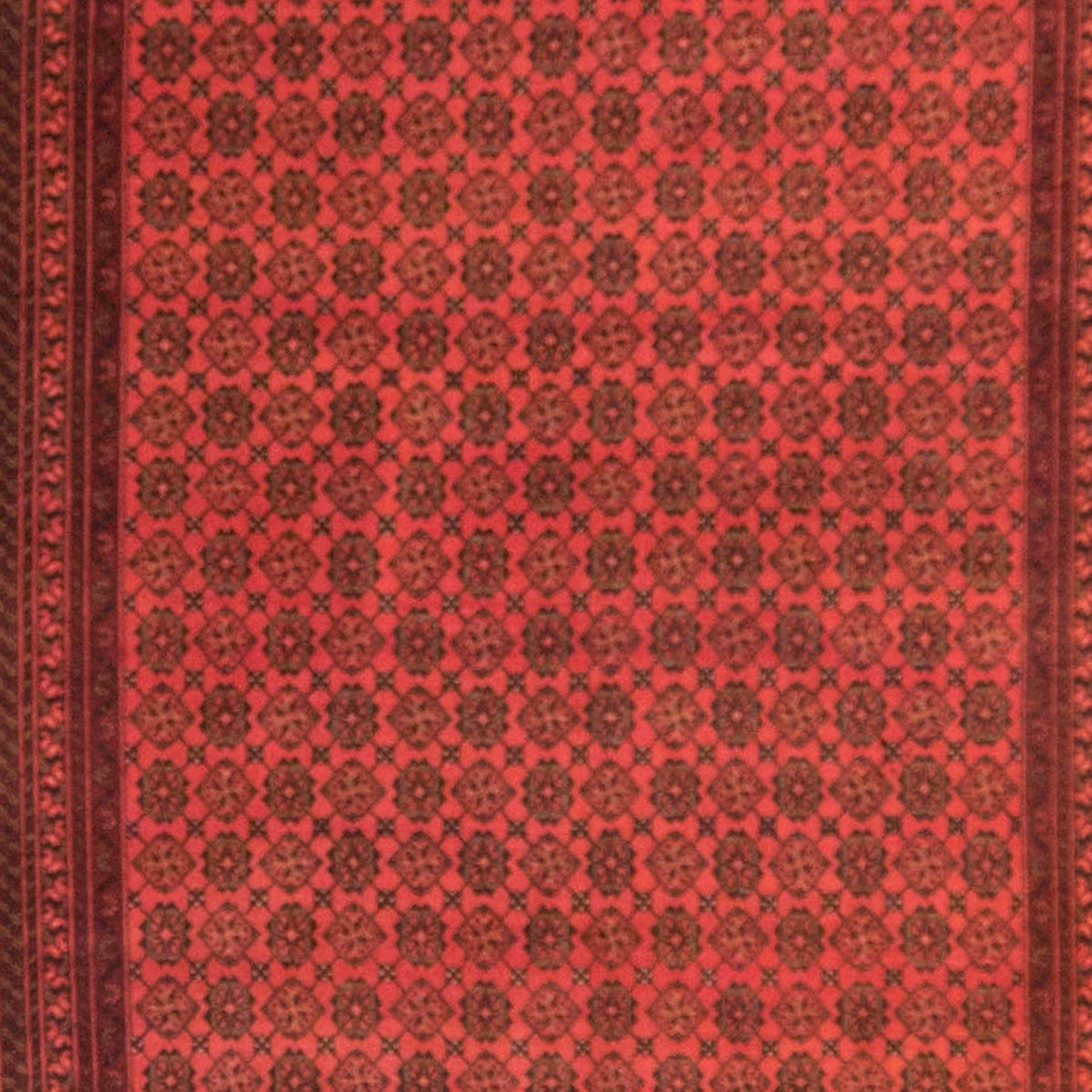 Fine Hand-knotted 100% Wool Tribal Turkmen Rug 200cm x 300cm
