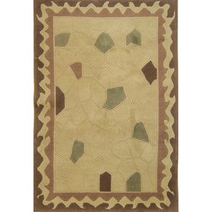 Hand-knotted Wool Modern Rug 120cm x 175cm