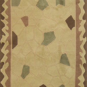 Hand-knotted Wool Modern Rug 120cm x 175cm