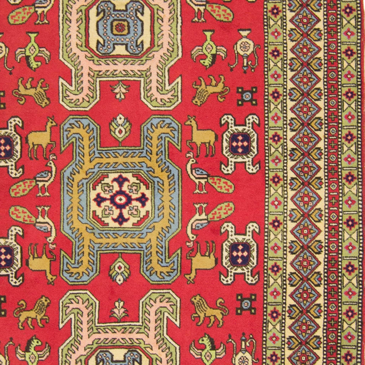 Fine Hand-knotted Wool Persian Sarab Runner 156cm x 327cm